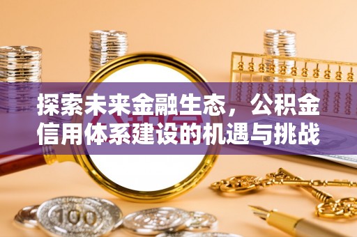 迪庆探索未来金融生态，公积金信用体系建设的机遇与挑战