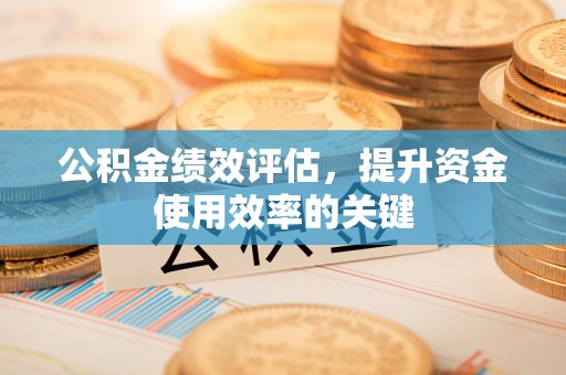 迪庆公积金绩效评估，提升资金使用效率的关键