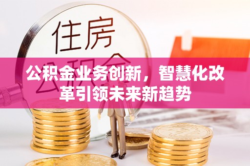 迪庆公积金业务创新，智慧化改革引领未来新趋势