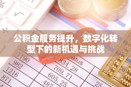 迪庆公积金服务提升，数字化转型下的新机遇与挑战