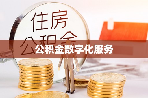 迪庆公积金数字化服务
